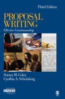 Proposal writing : effective grantsmanship /
