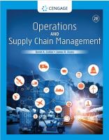 Operations and supply chain management