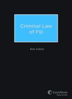 Criminal law of Fiji /