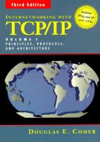 Internetworking with TCP/IP /