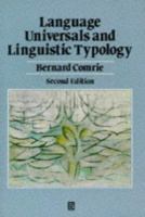 Language universals and linguistic typology : syntax and morphology /