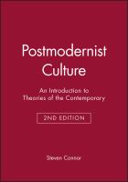 Postmodernist culture : an introduction to theories of the contemporary /