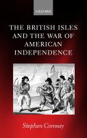The British Isles and the War of American Independence /