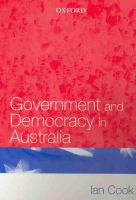 Government and democracy in Australia /