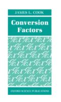 Conversion factors /