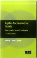 Agile an executive guide : real results from it budgets /