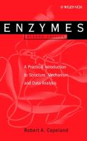 Enzymes : a practical introduction to structure, mechanism, and data analysis /