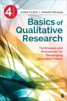 Basics of qualitative research : techniques and procedures for developing grounded theory /