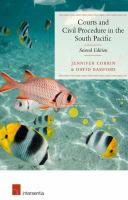 Courts and civil procedure in the South Pacific /