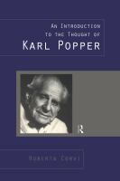 An introduction to the thought of Karl Popper /