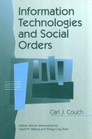 Information technologies and social orders /