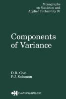 Components of variance /