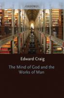 The mind of God and the works of man /