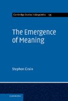 The emergence of meaning /