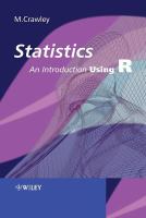 Statistics an introduction using R.