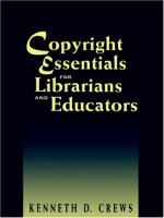 Copyright essentials for librarians and educators /