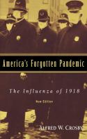 America's forgotten pandemic : the influenza of 1918 /