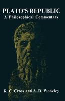 Plato's Republic : a philosophical commentary /
