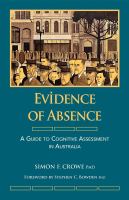 Evidence of absence : a guide to cognitive assessment in Australia /