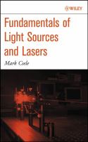 Fundamentals of light sources and lasers /