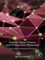 Global value chains and production networks : case studies of Siemens and Huawei /