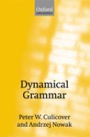 Dynamical grammar : minimalism, acquisition, and change /