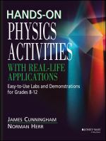 Hands-on physics activities with real-life applications : easy-to-use labs and demonstrations for grades 8-12 /