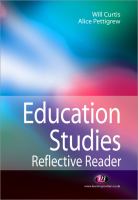 Education studies reflective reader /