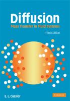 Diffusion : mass transfer in fluid systems /