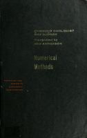 Numerical methods /