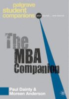The MBA companion /