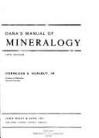 Dana's manual of mineralogy /