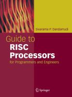 Guide to RISC processors : for programmers and engineers /