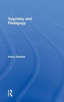 Vygotsky and pedagogy /