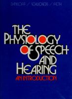 The physiology of speech and hearing : an introduction /