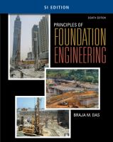 Principles of foundation engineering.