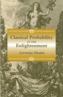 Classical probability in the Enlightenment /
