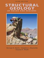 Structural geology of rocks and regions /