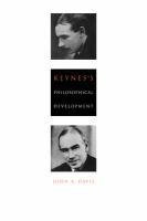 Keynes's philosophical development /