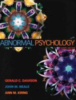Abnormal psychology /