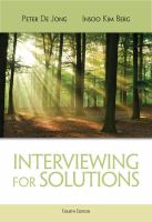 Interviewing for solutions /