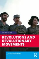 Revolutions and revolutionary movements /