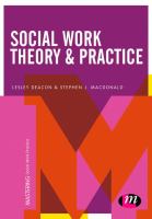 Social work theory & practice /