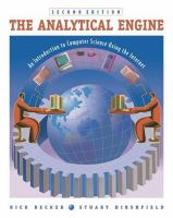 The analytical engine : an introduction to computer science using the Internet /