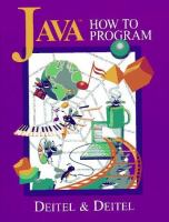 Java : how to program /