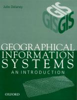 Geographical information systems : an introduction /