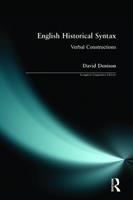 English historical syntax : verbal constructions /