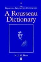 A Rousseau dictionary /