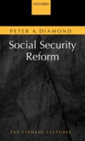 Social security reform /