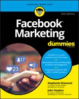Facebook marketing for dummies /